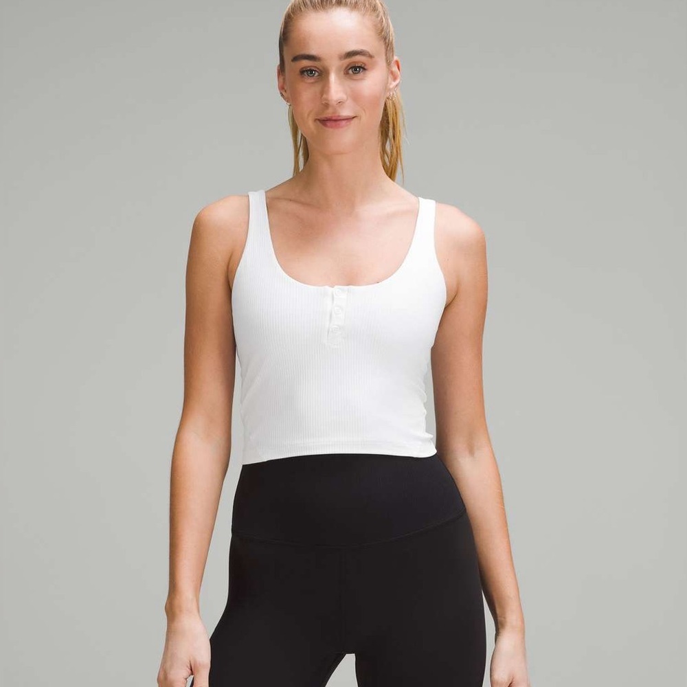 Lululemon Align Ribbed Henley Tank Top